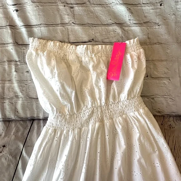 NWT Lilly Pulitzer Nikole Strapless Dress - Picture 2 of 6